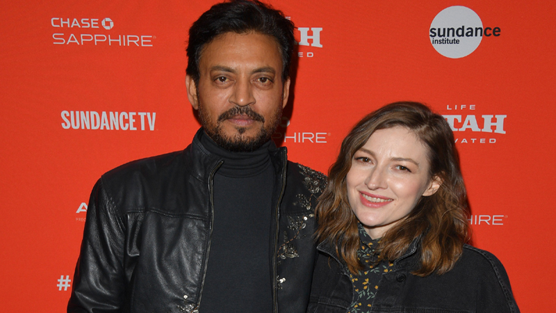 Irrfan Khan with Kelly MacDonald at Sundance Film Festival