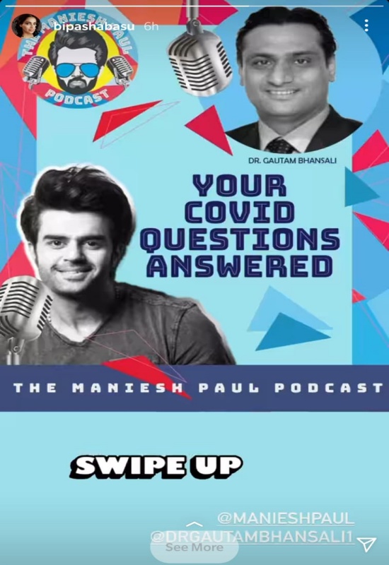 Bipasha Basu on The Maniesh Paul Podcast