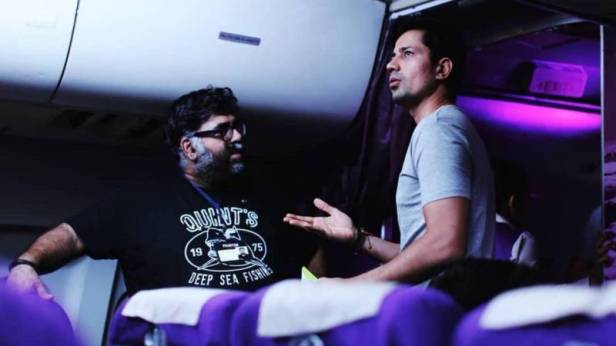 Sumeet Vyas with Director of High Jack Akarsh Khurana