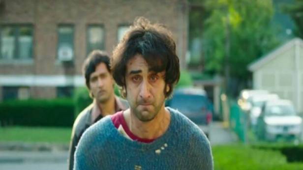 Ranbir Kapoor and Vicky Kaushal in Sanju