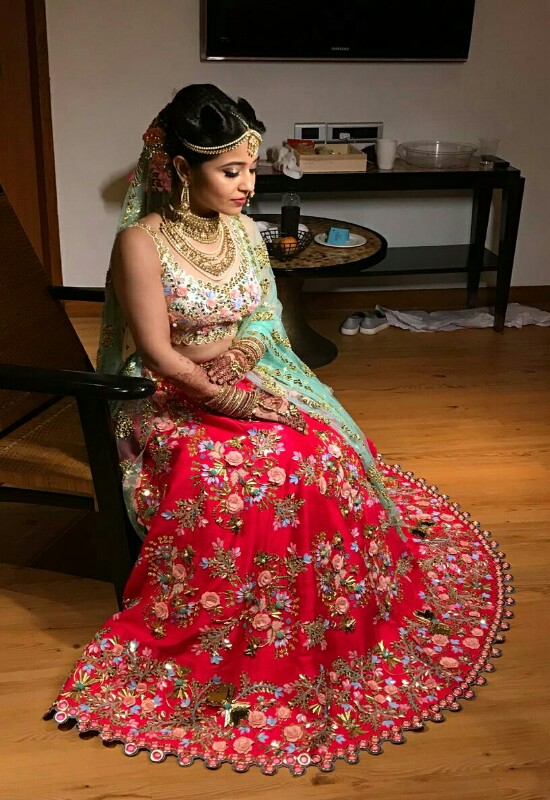 Shweta Tripathi in wedding attire 