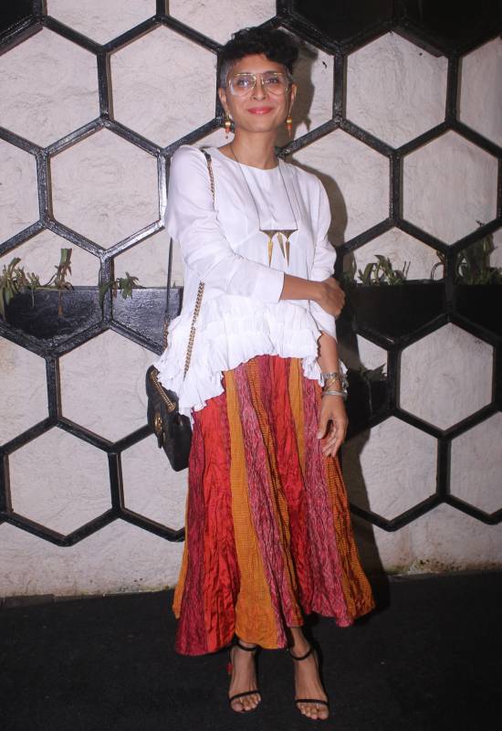 Kiran Rao at pre-wedding bash of Shweta Tripathi and Chaitanya Sharma, aka Slow Cheeta in Mumbai