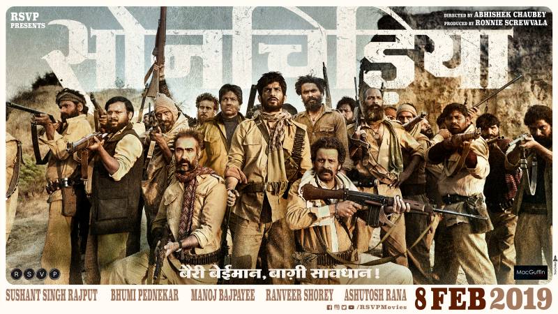 Sonchiriya Aggressive Poster
