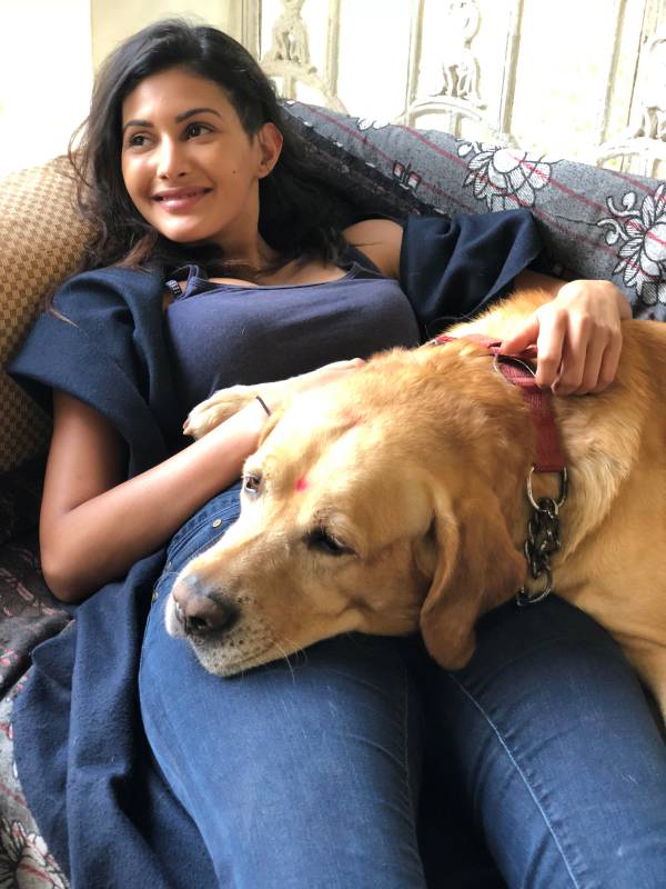 Amyra Dastur's Pet love