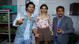 October Feast- Varun Dhawan, Banita Sandhu and shoojit sircar at Holiday Inn