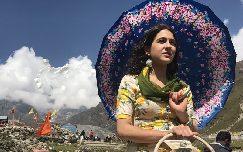 Sara Ali Khan Frist Look from Kedarnath