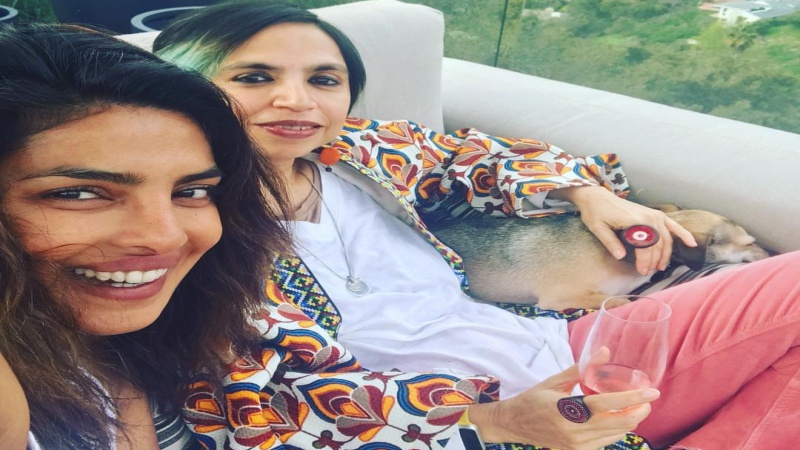 Priyanka Chopra with director Shonali Bose