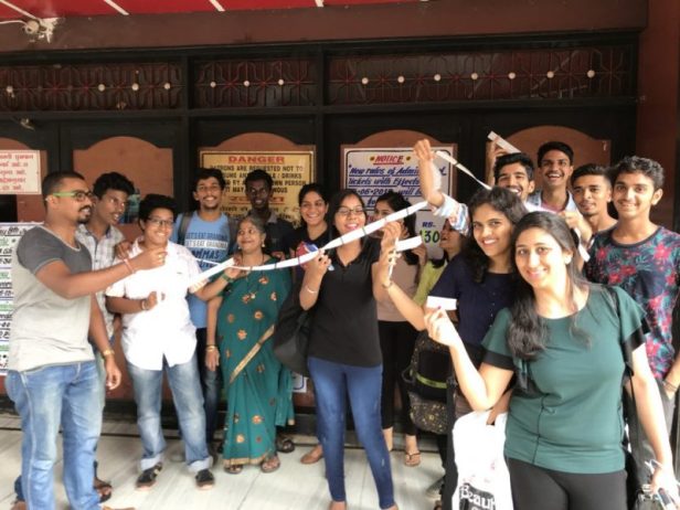 Deepika Padukone fans at Mumbai theatre
