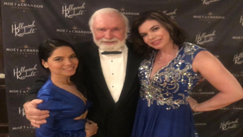 Rekha Rana at the Vanity Fair of the 2019 Oscars