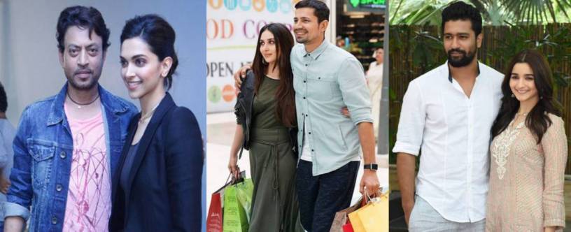 Irrfan Khan, Deepika Padukone, Kareena Kapoor Khan, Sumeet Vyas, Vicky Kaushal and Alia Bhatt