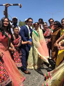 Tanishaa Mukerji and Tusshar Kapoor are all smiles at Indian Independence Day Parade
