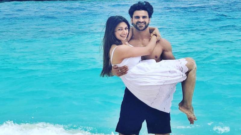 Vivek Dahiya and Divyanka Tripathi on a romantic getaway to Maldives islands
