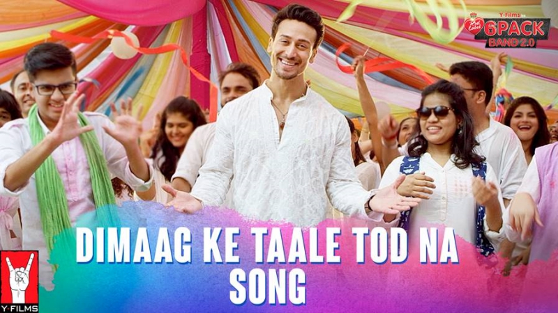 Tiger Shroff in Dimaag Ke Taale Tod Na song
