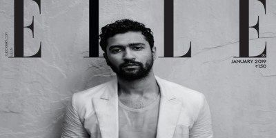 Vicky Kaushal on the cover of Elle India