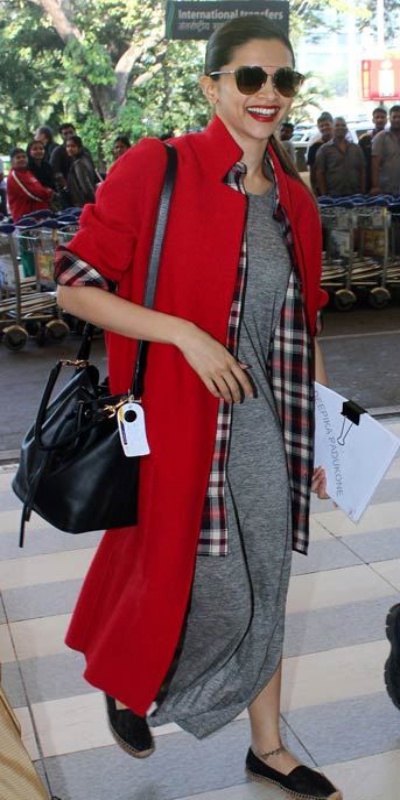 Deepika Padukone in Red 