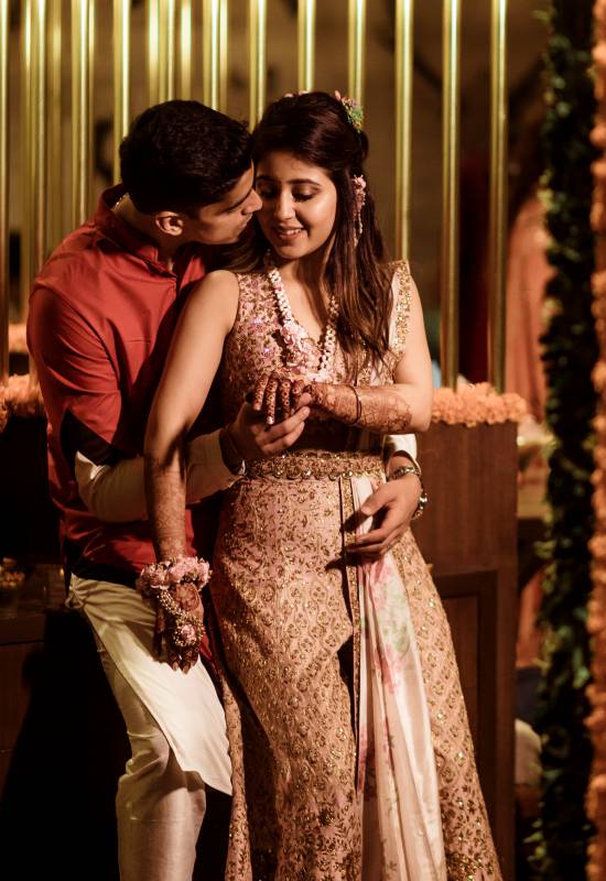 Shweta Tripathi and Chaitanya Sharma at their Ring Ceremony