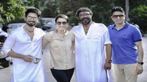 BATTI GUL METER CHALU team- Shahid Kapoor, Shraddha Kapoor, Shree Narayan Singh and Bhushan Kumar (T-Series)