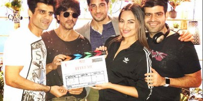 Juno Chopra, Shah Rukh Khan, Sidharth Malhotra, Sonakshi Sinha, Abhay Chopra