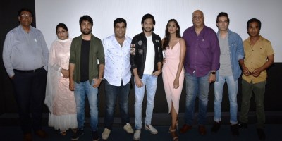Team Is She Raju- Anju Dhingra, Yashpal Saini, Saurabh Sharma, Ansh Gupta, Aditi Bhagat, Amit Bhel and Abbas Khan at Is She Raju trailer launch