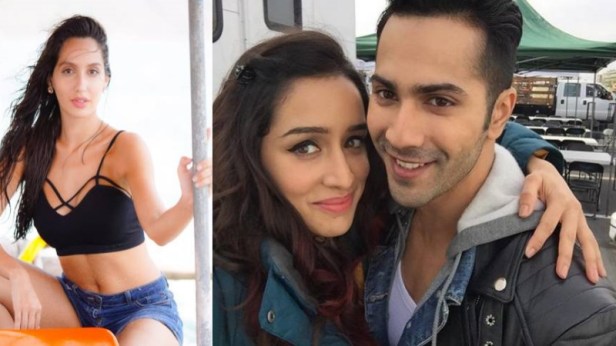 Nora Fatehi, Shraddha Kapoor and Varun Dhawan