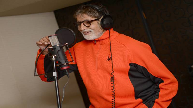Amitabh Bachchan singing for 102 Not Out