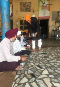 Angad Bedi Serving to Langar