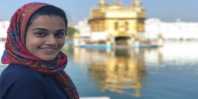 Taapsee Pannu at the Golden Temple