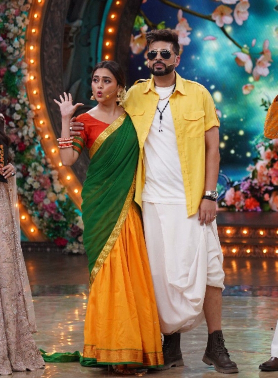 Karan Kundrra and Tejasswi Prakash on Pati Patni Aur Panga 1
