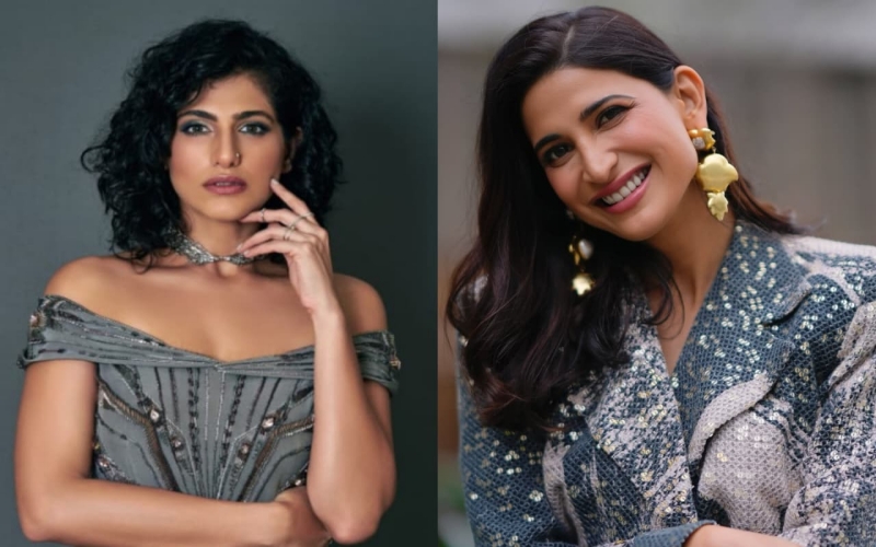 Kubbra Sait and Aahana S Kumra