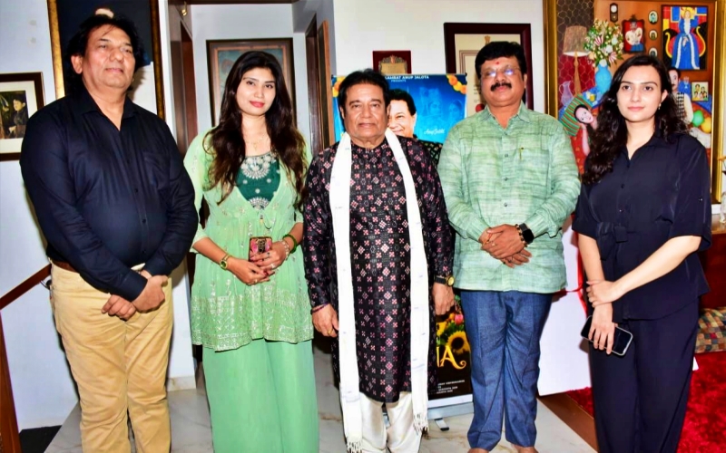 Mere Krishna Official Video and Mission 500 Launch by Anup Jalota