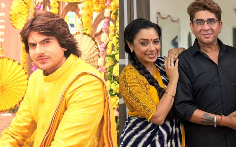 Rahil Azim, Rupali Ganguli and Rajan Shahi