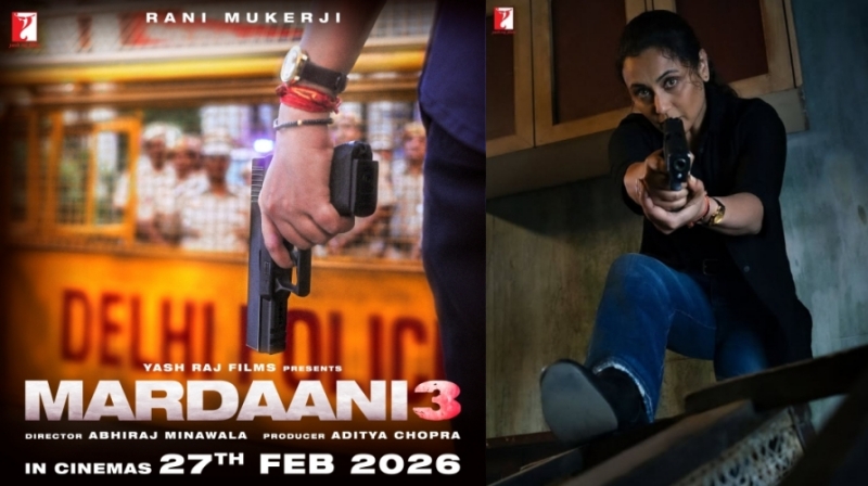 Rani Mukerji and Mardaani 3 Poster