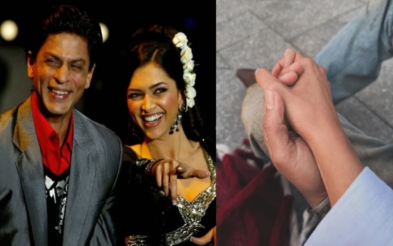 Shah Rukh Khan and Deepika Padukone in Om Shanti Om and on sets of King