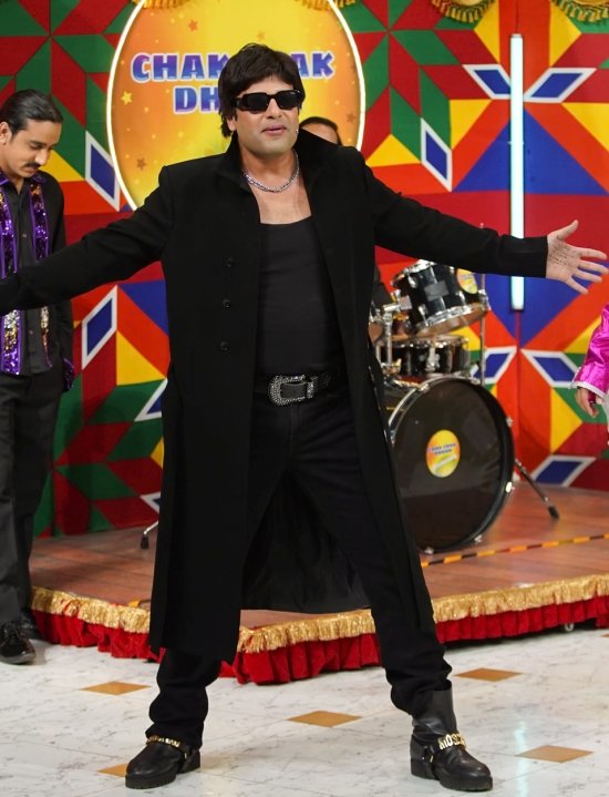 Krushna Abhishek in The Great Indian Kapil Show S3. Cr. Courtesy of Netflix © 2025