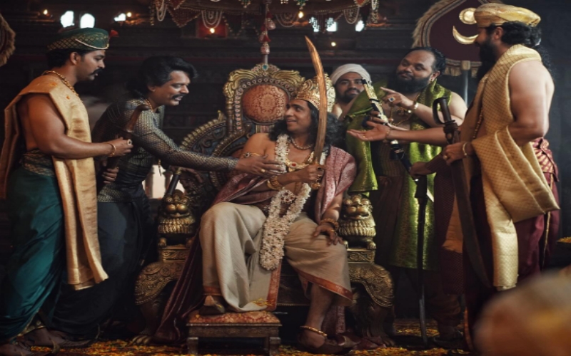 Gulshan Devaiah on sets of Kantara Chapter 1