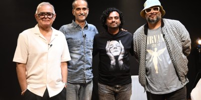 Hansal Mehta, Rohan Sippy with others at Waterfront Indie Film