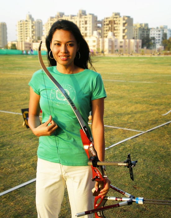 Lin Laishram Archer and Randeep Hooda's wife