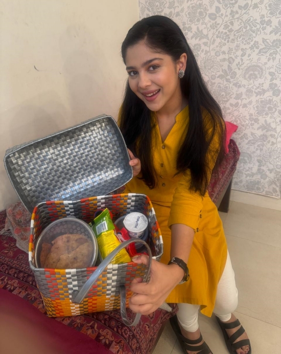 Niharika Chouksey with her Tokri