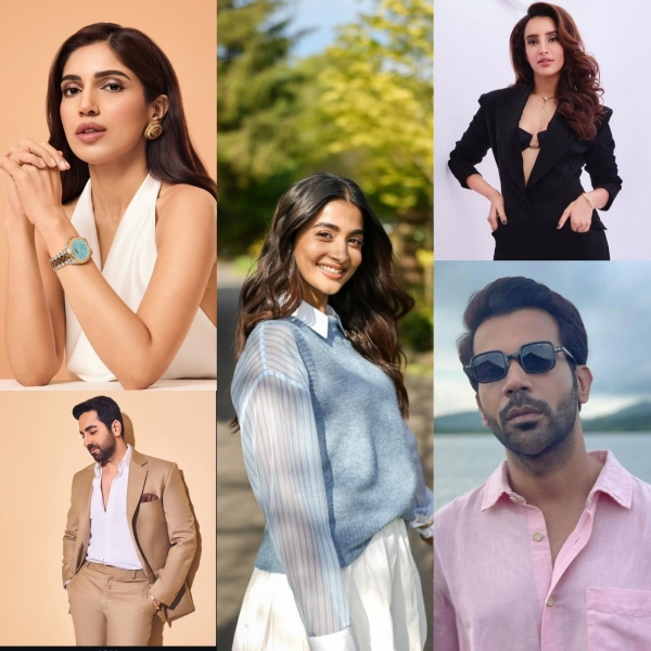 Rajkummar Rao, Ayushmann Khurrana, Pooja Hegde, Triptii Dimri and Bhumi Pednekar