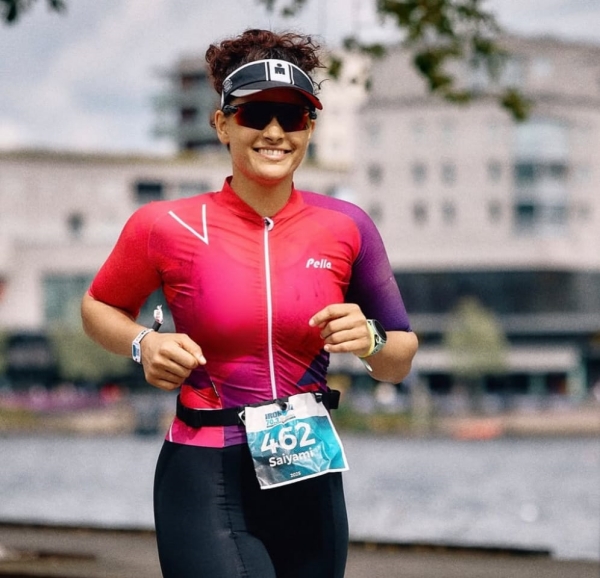 Saiyami Kher at Ironman race