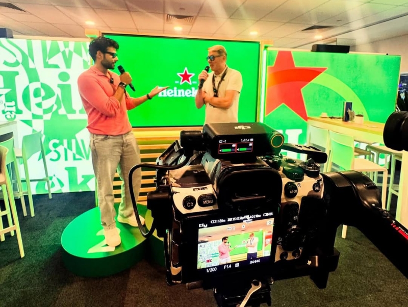 Siddhant Chaturvedi at Formula 1