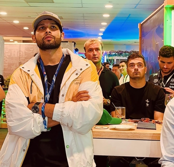 Siddhant Chaturvedi at Formula 1