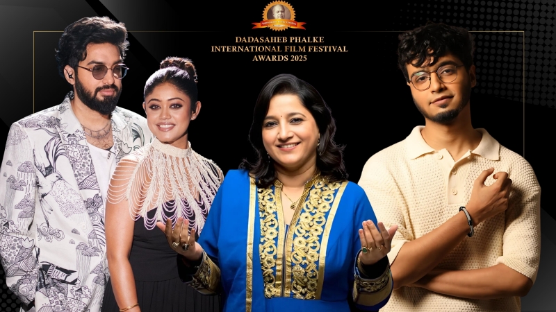 Sachet-Parampara, Kavita Seth and Varun Jain at Dadasaheb Phalke International Film Festival