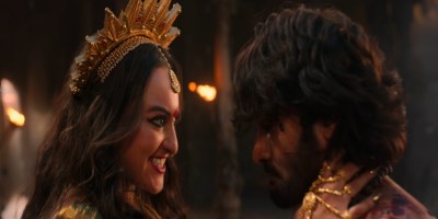 Sonakshi Sinha and Sudheer in Jatadhara