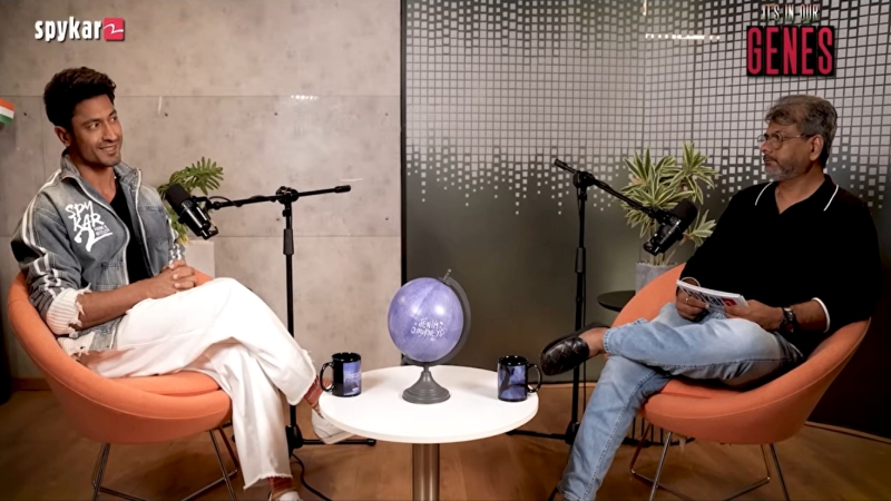 Vidyut Jammwal on podcast