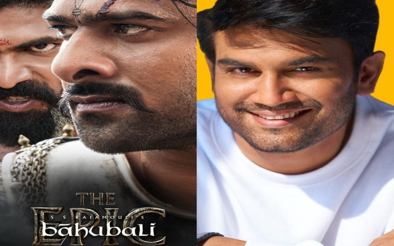 Sharad Kelkar and Baahubali : The Epic Poster