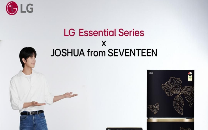K-pop Icon Joshua from SEVENTEEN brings his global charm to LG