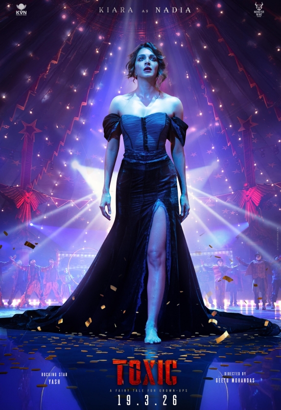 Kiara Advani as Nadia in Yash’s Toxic : A Fairytale