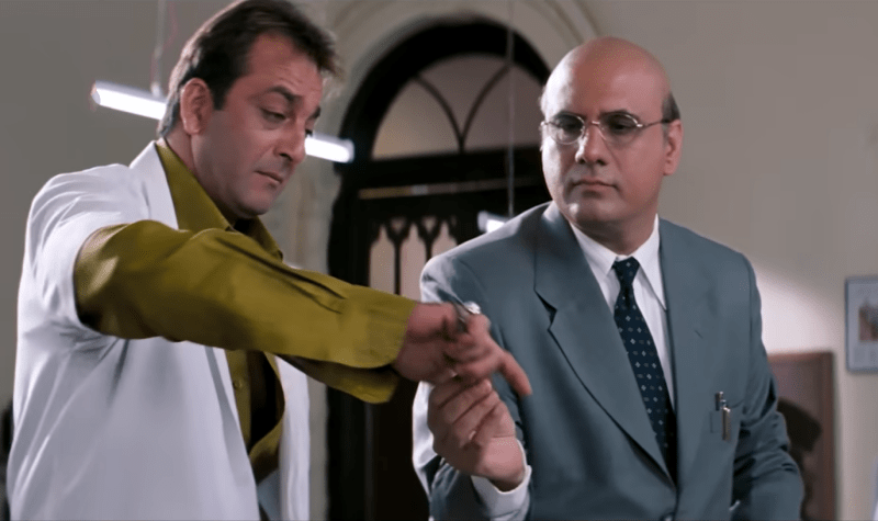 Sanjay Dutt and Boman Irani