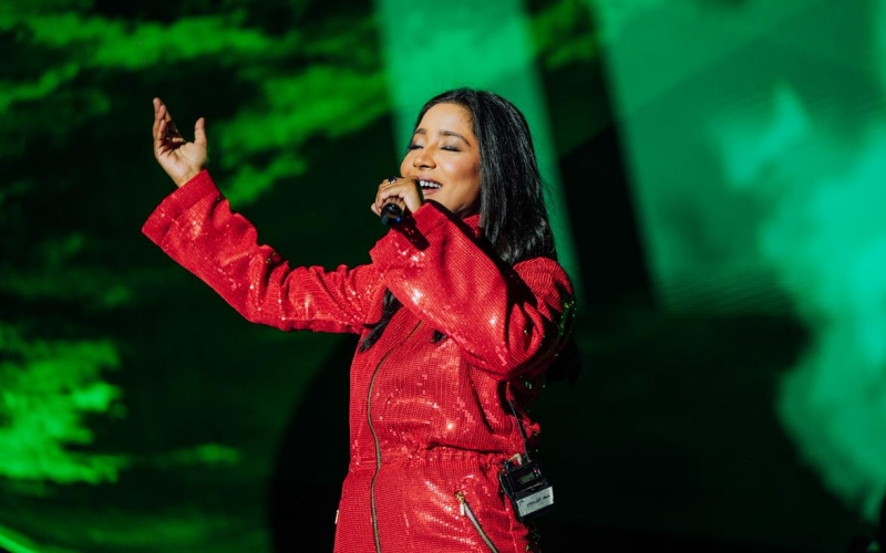 Shilpa Rao at Falcon Festival 2025 in Umrangso